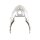 Heckteil / Fender hinten in silber