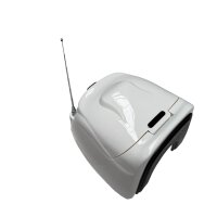 Topcase komplett (weiss)