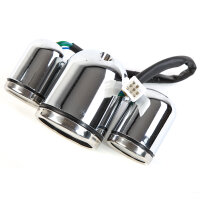 Tachoeinheit komplett (Ziffernblätter in schwarz)