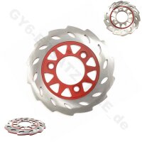 BREMSSCHEIBE WAVE 180mm z.B. BAOTIAN REX YIYING JMSTAR...