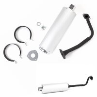 50cc Auspuff Set mehrteilig ohne AGR Anschluss