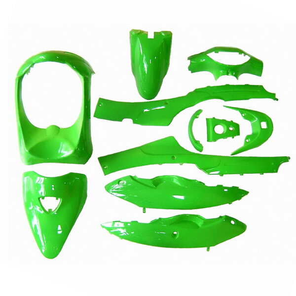 Komplett Verkleidung Jonway / RS460 KAWA GRÜN (B-WARE)