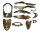 Komplett Verkleidung QT-9 BRONZE (B-WARE)