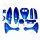 VERKLEIDUNG kompl. blau metallic BAOTIAN BT49QT-7 BT125T-2 FLEX TECH und baugleiche (B-Ware)