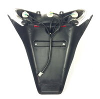 RÜCKLICHT KOMPLETT + SPRITZSCHUTZ f. JONWAY KREIDLER...