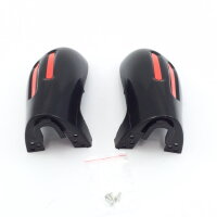 Handschalen / Protektoren L&R Schwarz rot