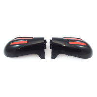 Handschalen / Protektoren L&R Schwarz rot
