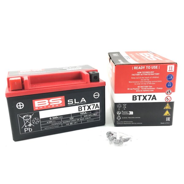 BATTERIE 12V6.0Ah für z.B. BAOTIAN BT49QT / BT125T GY6