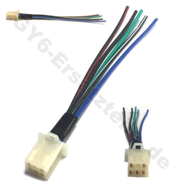 ANSCHLUSSKABEL CDI 1 STECKER für z.B. CHINAROLLER GY6