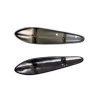 Teil 3 - Chrome Aufsätze Front Verkleidung (2-teilig)