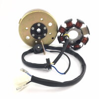 6 - Lichtmaschine kompl. (Stator + Rotor) 8 Spulen