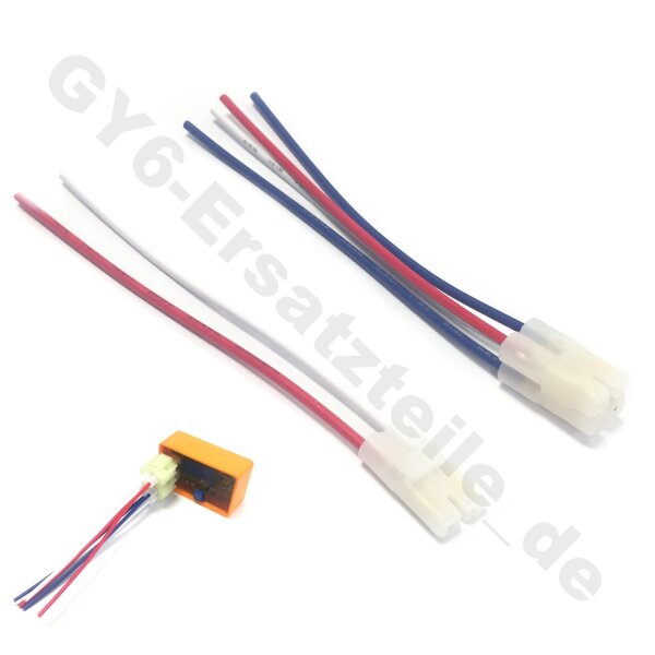 ANSCHLUSSKABEL CDI 2 STECKER für z.B. CHINAROLLER GY6