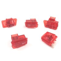 SCHALTER SET 5-teilig in ROT z.B.für BAOTIAN 50QT-2 REX BENZHOU u.a.