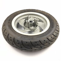 Felge 10" vorne im Schaufel Design für Scheibenbremse, inkl.Reifen