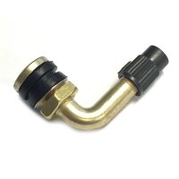 2x REIFEN- / FELGENVENTIL 90° - METALL - Verschraubung