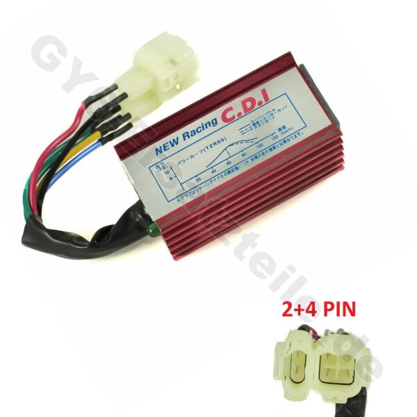 OFFENE Racing CDI * Mikroprozessor gesteuert * rot