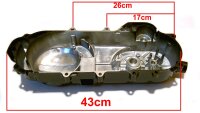 3 - Kupplungs- und Variomatik Abdeckung 43cm (längere Version/729er Riemen) B-Ware