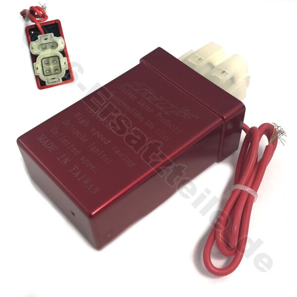 High Performance OFFENE Racing CDI rot 2 Stecker AC