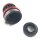 Racing Luftfilter 3 teilig / verstellbar 47mm / 35mm / 25mm  Anschluss * ROT * 50-125cc