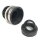 Racing Luftfilter 3 teilig / verstellbar 47mm / 35mm / 25mm  Anschluss * SILBER* 50-125cc
