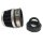 Racing Luftfilter 3 teilig / verstellbar 47mm / 35mm / 25mm  Anschluss * SILBER* 50-125cc
