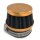 Racing Luftfilter 3 teilig / verstellbar 47mm / 35mm / 25mm  Anschluss * GOLD * 50-125cc