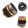 Racing Luftfilter 3 teilig / verstellbar 47mm / 35mm / 25mm  Anschluss * GOLD * 50-125cc