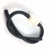 BENZIN SCHLAUCH & FILTER SET * Schlauch schwarz