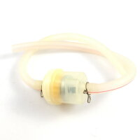 BENZIN SCHLAUCH & FILTER SET * Schlauch transparent * Filter mit Magnet
