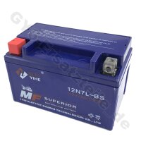 9 - Batterie 12V/7Ah 12N7L-BS (wartungsfrei / GEL)