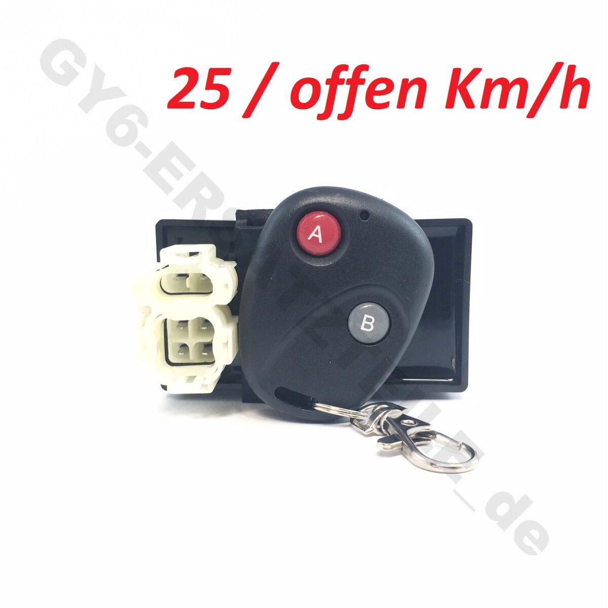 CDI Einheit mit Fernbedienung > 25 km/h oder offene km/h einstellbar