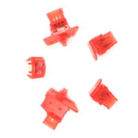 SCHALTER SET 5-teilig in ROT z.B.für REX RS460 BENZHOU YIYING YY50QT-14 u.a.