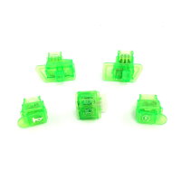 SCHALTER SET 5-teilig in GRÜN z.B.für REX RS460 BENZHOU YIYING YY50QT-14 u.a.