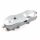 Variomatik Deckel 40cm - komplett montiert - silber (B-Ware)