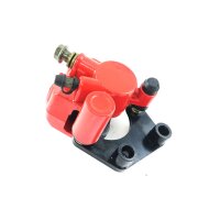 Bremssattel vorne, komplett - rot, Keeway, Generic, CPI, Rieju, u.a.