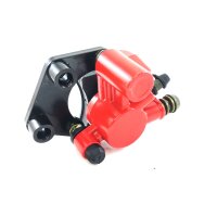 Bremssattel vorne, komplett - rot, Keeway, Generic, CPI, Rieju, u.a.