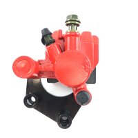 Bremssattel vorne, komplett - rot, Keeway, Generic, CPI, Rieju, u.a.
