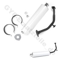 125-150cc Auspuff Set mehrteilig mit AGR Anschluss (B-WARE)