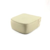 Sitzbank Lehne beige/weiss