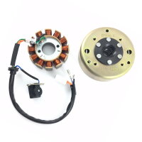 Lichtmaschine komplett Retro Cruiser 125cc - 12 Spulen