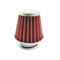 Sport Luftfilter Chrome Look 50-150cc (42mm)
