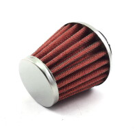 Sport Luftfilter Chrome Look 50-150cc (42mm)