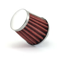 Sport Luftfilter Chrome Look 50-150cc (42mm)