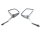 SPIEGEL links & rechts CHROME (M10)