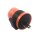 BLINK RELAIS UNIVERSAL RUND ORANGE 12V 2 PIN mit BEEP