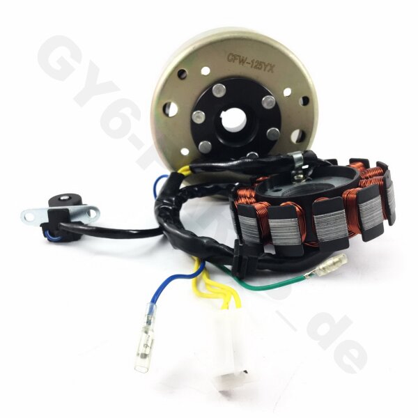 Lichtmaschine komplett ZN125 125cc - 12 Spulen