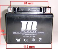 9 - Batterie 12V / 5AH (+25%)
