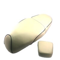 Sitzbank beige + Lehne für RETRO CRUISER QT-E