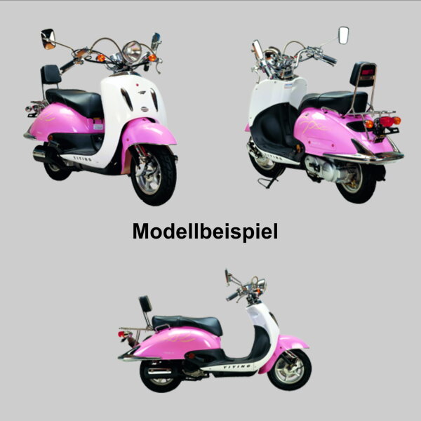 Universal Spiegel ø100 M8 / Schelle (rechts/links) für Moped Mofa Simson -  2,95 €