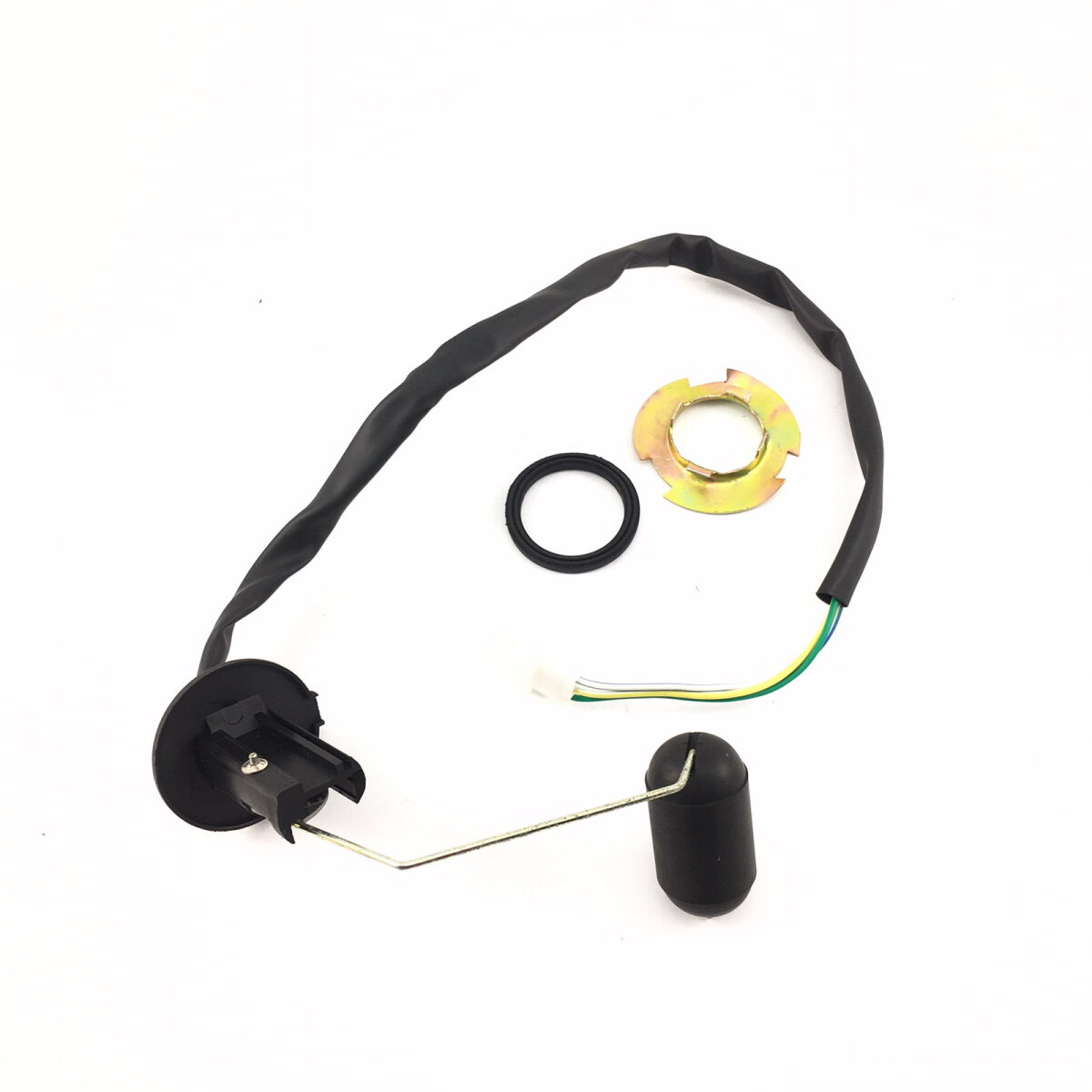 Pot D'échappement Pour Scooter 50cc 4 Temps Chinois (GY6, QMB) - Remplacement Noir Laqué Avec Sortie Chromée